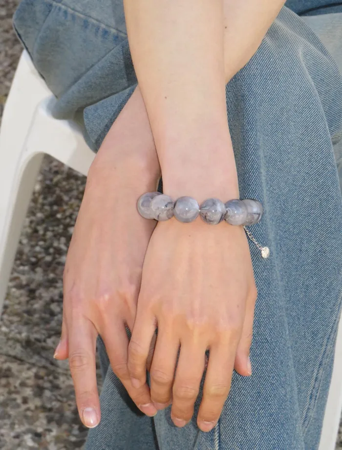 Corbetti Bracelet Grey Women Paloma Wool Jewelry