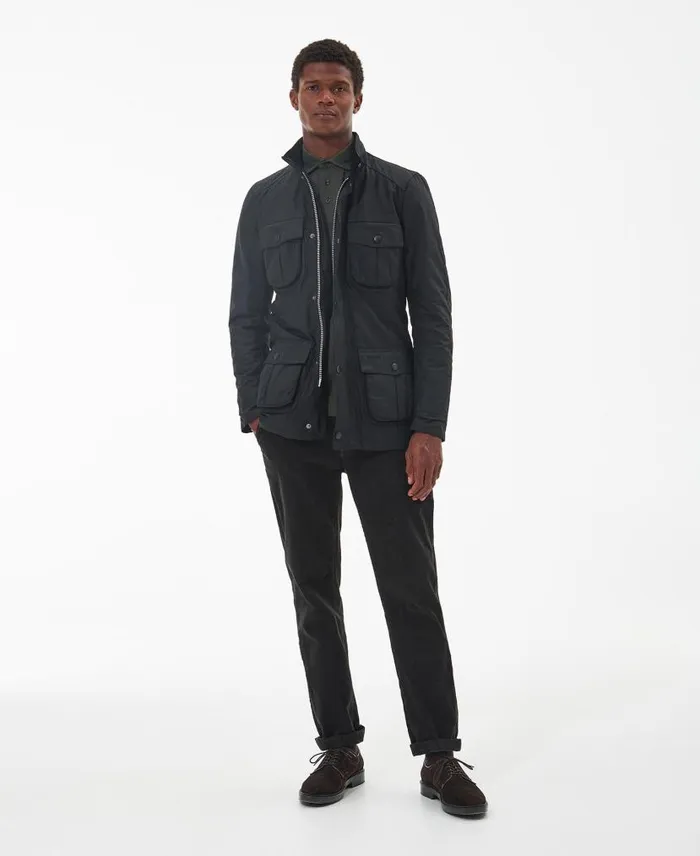 Corbridge Wax Jacket Classic Blackclassic Men Barbour Waxed Jackets