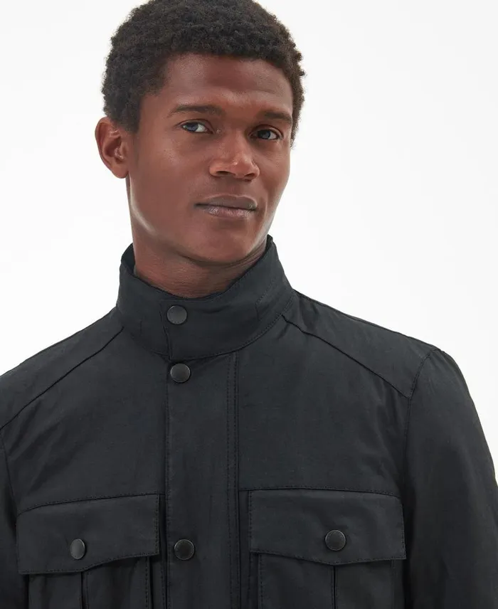 Corbridge Wax Jacket Classic Blackclassic Men Barbour Waxed Jackets