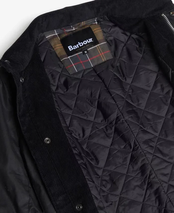 Corbridge Wax Jacket Classic Blackclassic Men Barbour Waxed Jackets