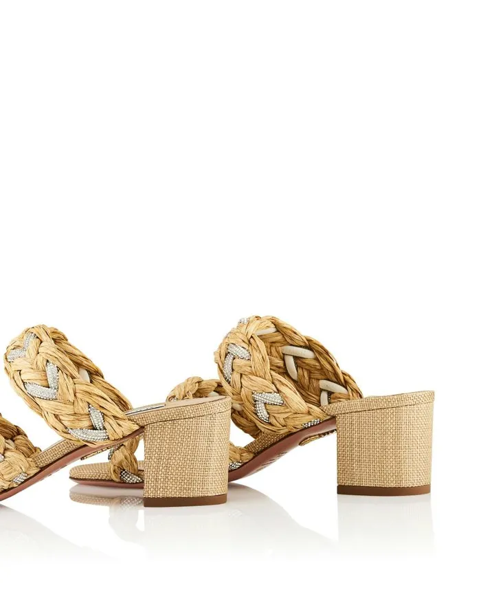 Costiera Sandal 50 Beige Women Aquazzura Sandals