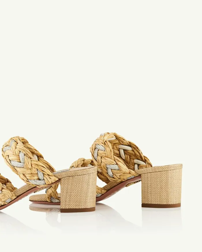 Costiera Sandal 50 Beige Women Aquazzura Sandals