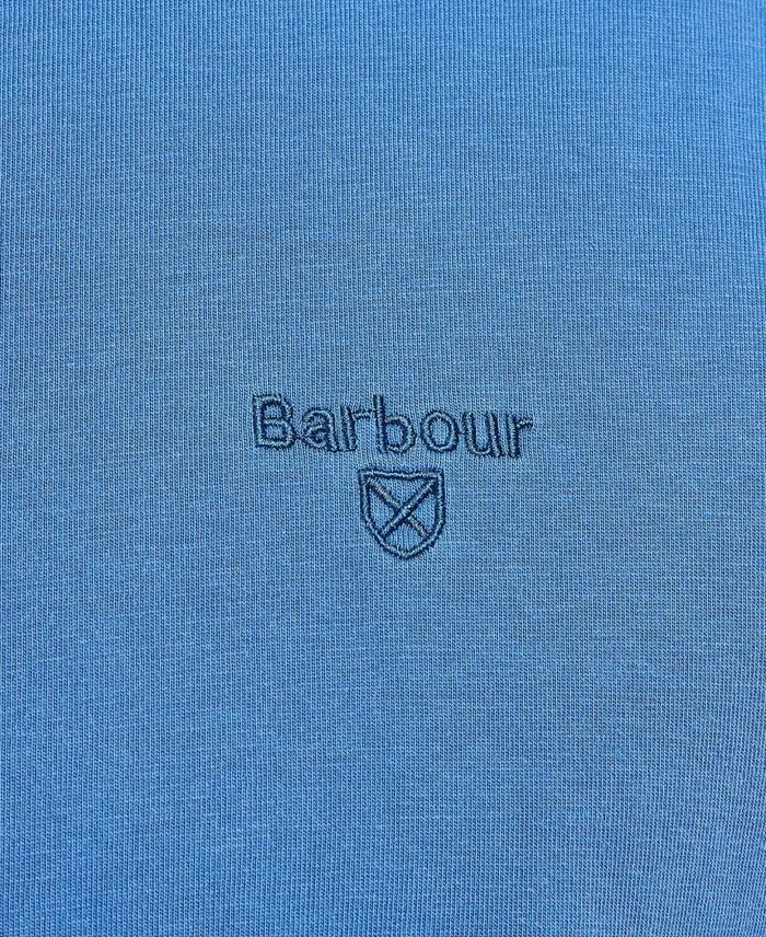 Cotton TShirt Sky Men Barbour TShirts