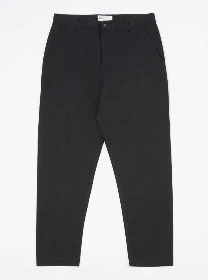 Cotton Twill Men Universal Works Universal Works Military Chino In Black Twill
