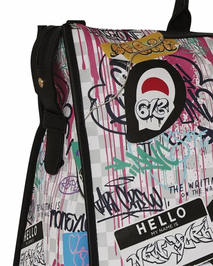 CREATE ANOTHER DAY PYRAMID DUFFLE Bags SPRAYGROUND