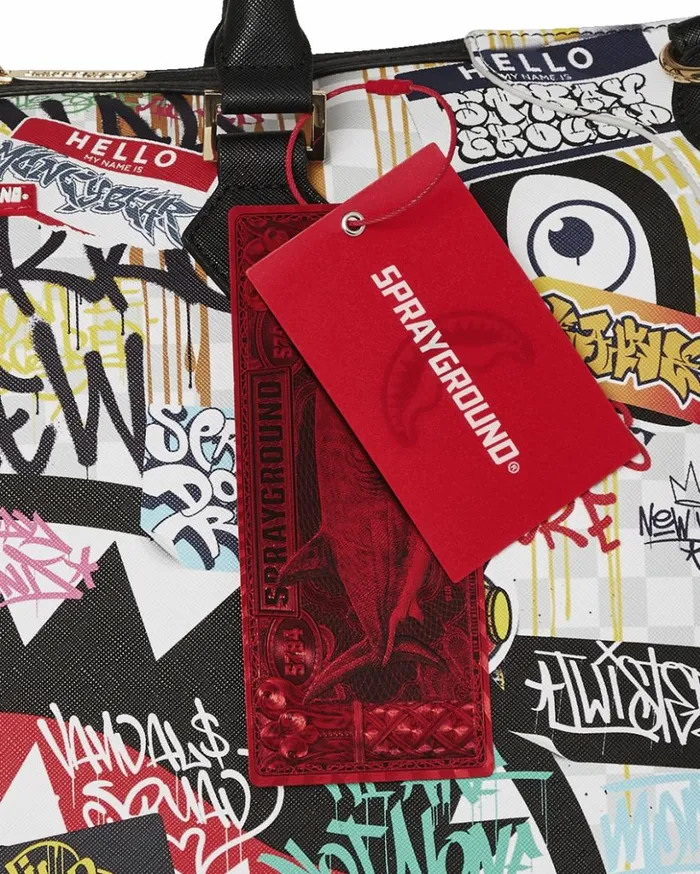 CREATE ANOTHER DAY PYRAMID DUFFLE Bags SPRAYGROUND