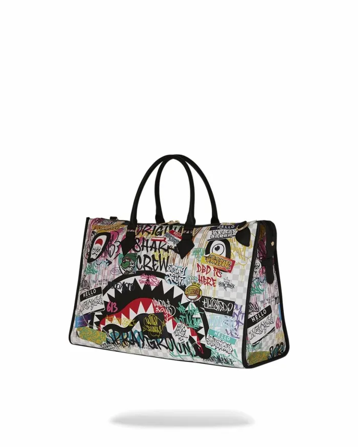 CREATE ANOTHER DAY PYRAMID DUFFLE Bags SPRAYGROUND