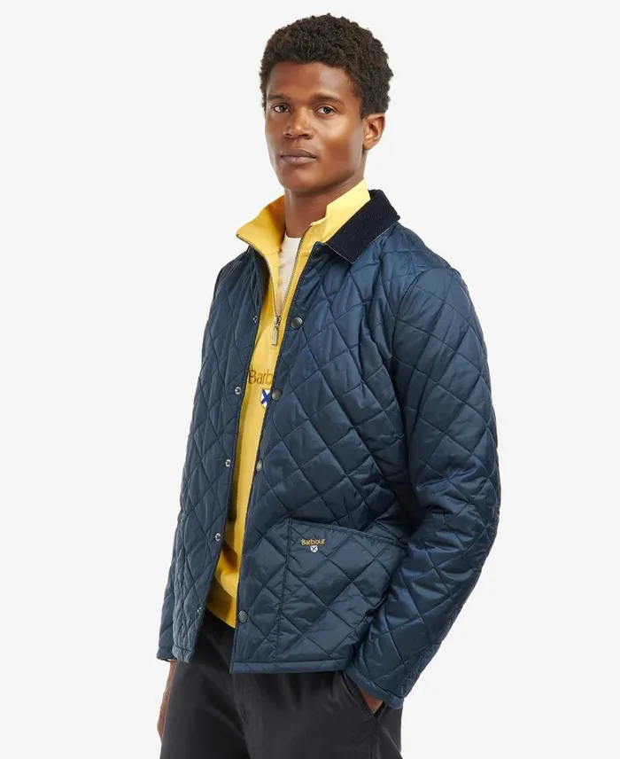 Crested Herron Quilted Jacket Military Brownsummer Ivy Men Barbour Quilted Jackets