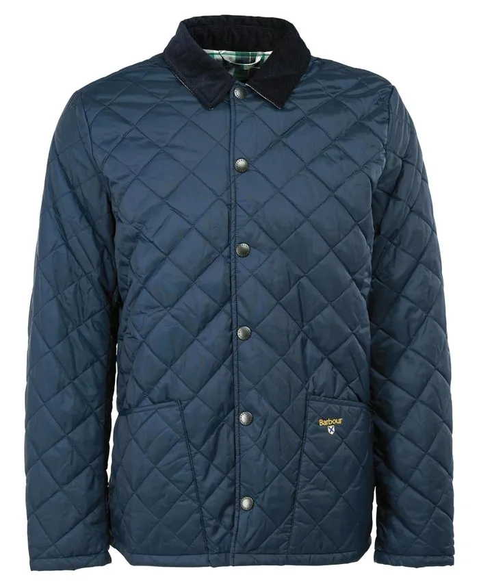 Crested Herron Quilted Jacket Military Brownsummer Ivy Men Barbour Quilted Jackets