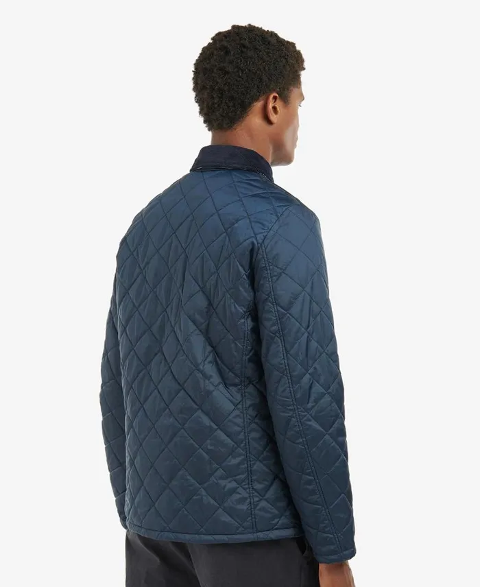 Crested Herron Quilted Jacket Military Brownsummer Ivy Men Barbour Quilted Jackets