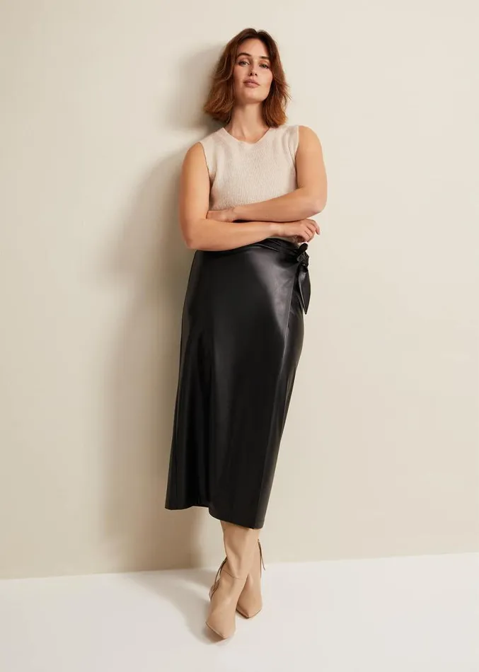 Daniella Mohair Knitted Tank Stone Women Phase Eight Knitwear