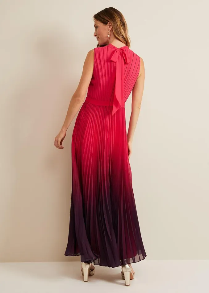Daniella Ombre Maxi Dress Multicoloured Women Phase Eight Dresses