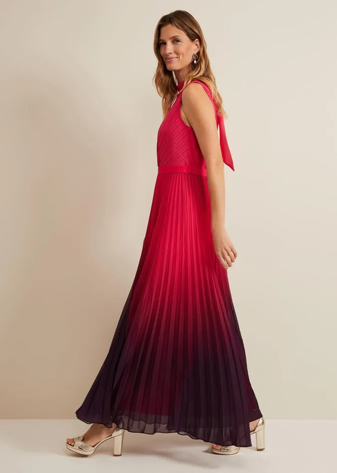 Daniella Ombre Maxi Dress Multicoloured Women Phase Eight Dresses