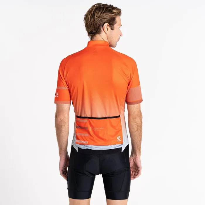 Dare 2b AEP Revolving Short Sleeved Jersey Trail Blaze Red Men Cycling Jerseys
