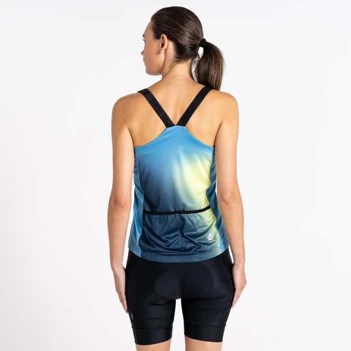 Dare 2b AEP Stimulus Cycling Vest Niagara Blue Women Cycling Jerseys