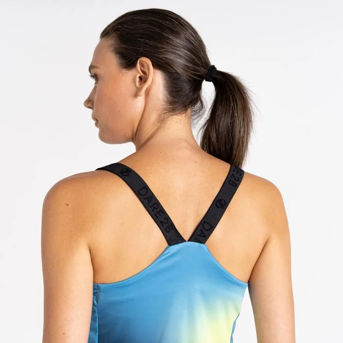 Dare 2b AEP Stimulus Cycling Vest Niagara Blue Women Cycling Jerseys