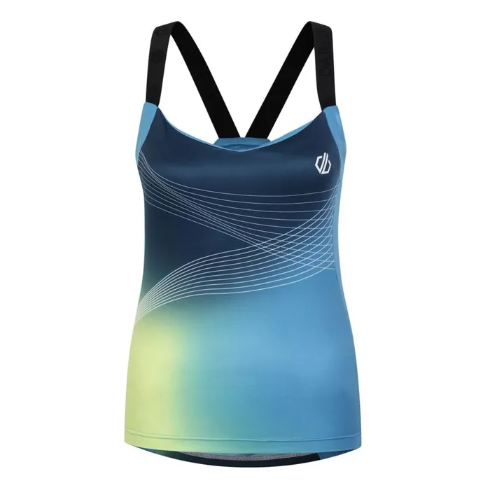 Dare 2b AEP Stimulus Cycling Vest Niagara Blue Women Cycling Jerseys