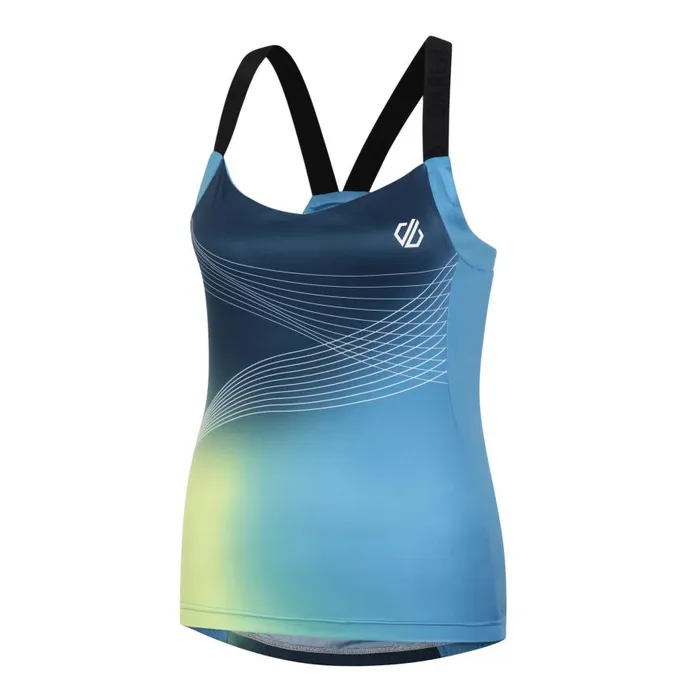 Dare 2b AEP Stimulus Cycling Vest Niagara Blue Women Cycling Jerseys