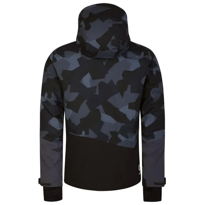Dare 2b Baseplate Ski Jacket Grey Black Geo Men Ski Jackets