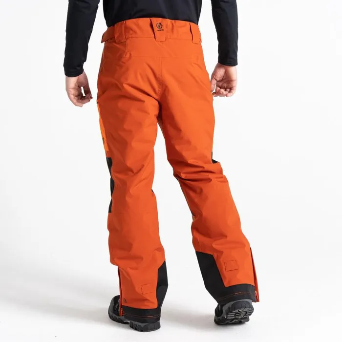 Dare 2b Baseplate Ski Pant Brown Orange Men Ski Trousers and Salopettes