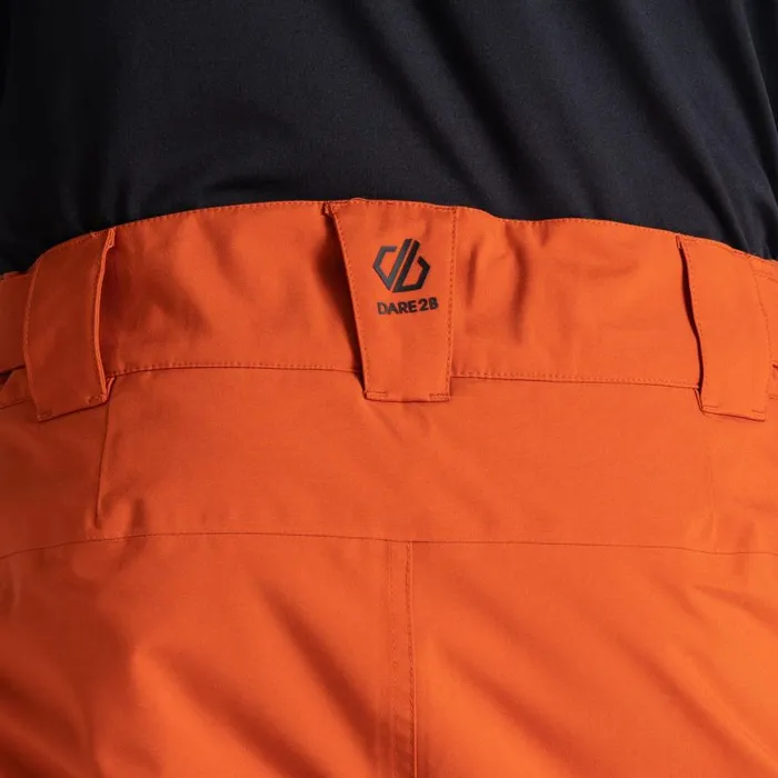 Dare 2b Baseplate Ski Pant Brown Orange Men Ski Trousers and Salopettes