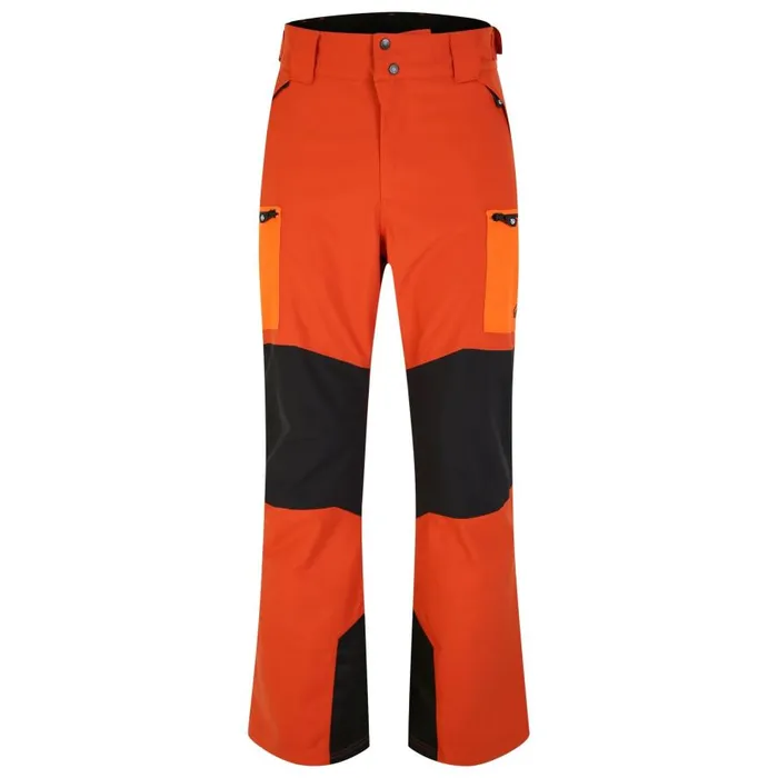 Dare 2b Baseplate Ski Pant Brown Orange Men Ski Trousers and Salopettes