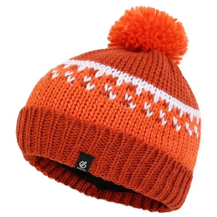 Dare 2b Boffin Bobble Hat Orange Kids Hats