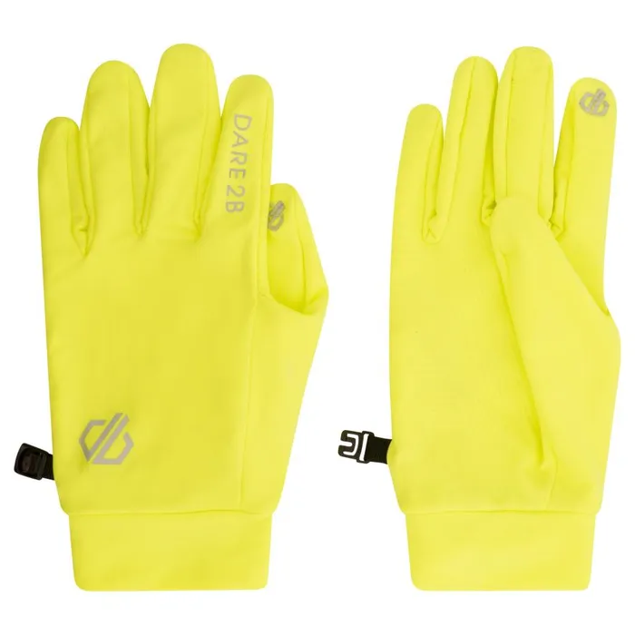 Dare 2b Cogent II Cycling Gloves Fluro Yellow WomenMen Gloves