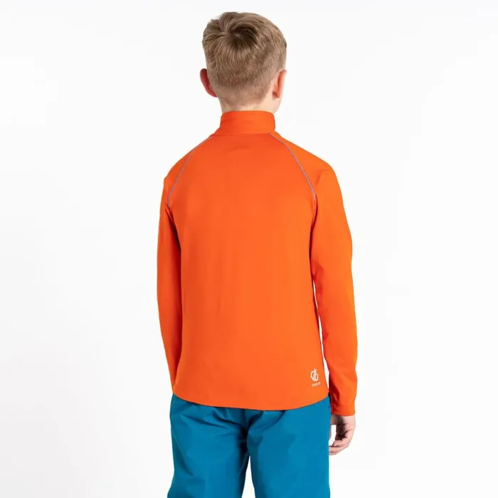 Dare 2b Consist II Recycled Core Stretch Rusty Orange Kids Fleece