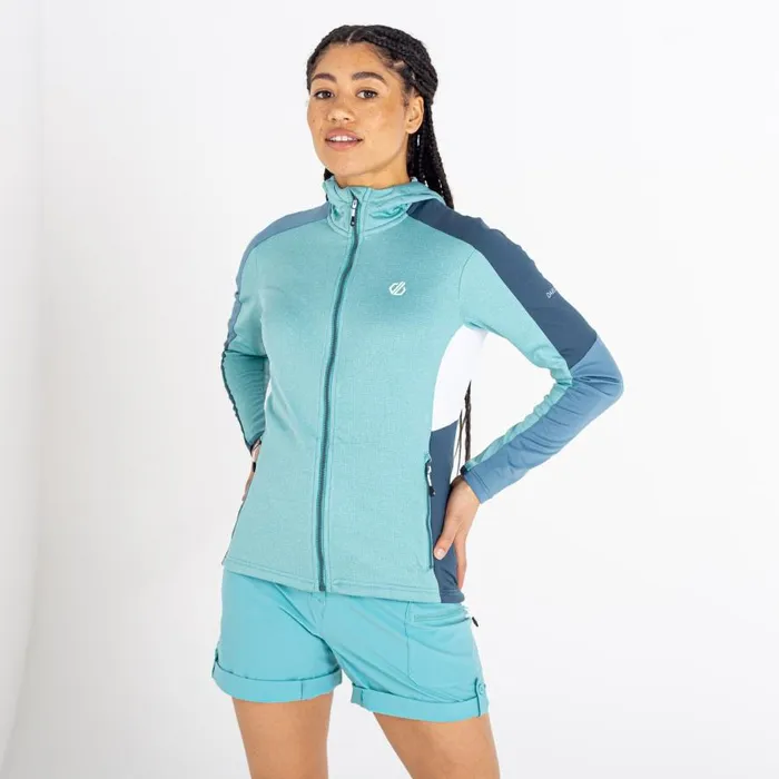 Dare 2b Convey Core Stretch Midlayer Meadowbrook Green Bluestone Women Midlayers