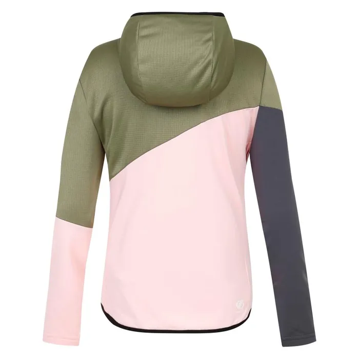 Dare 2b Convey III Core Stretch Midlayer Olivine Green Rose Women Midlayers