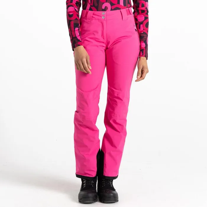 Dare 2b Diminish Waterproof Insulated Ski Pants Pure Pink Women Ski Trousers and Salopettes