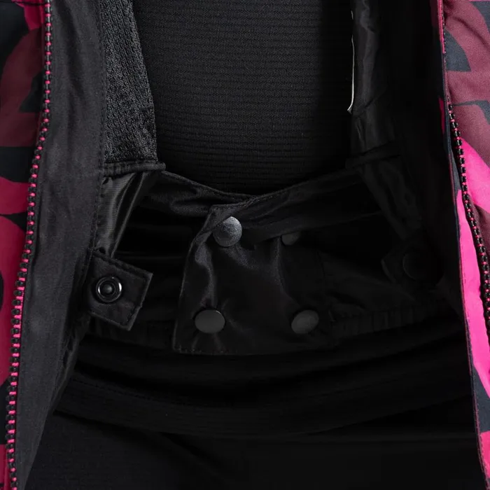 Dare 2b Ding Ski Jacket Pink Graffiti Print Kids Insulated Jackets