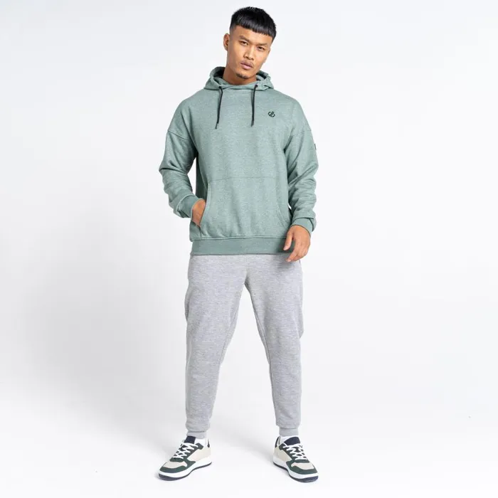 Dare 2b Distinctly Graphic Hoodie Duck Green Marl Men Hoodies and Sweatshirts