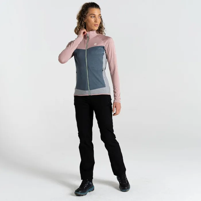 Dare 2b Elation II Recycled Core Stretch Orion Grey Dusty Rose Women Midlayers