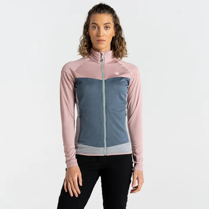 Dare 2b Elation II Recycled Core Stretch Orion Grey Dusty Rose Women Midlayers