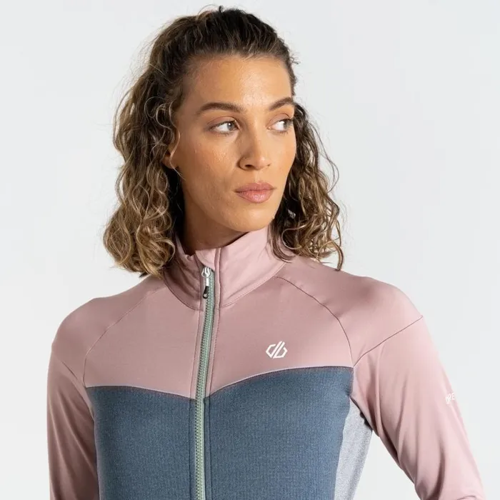 Dare 2b Elation II Recycled Core Stretch Orion Grey Dusty Rose Women Midlayers