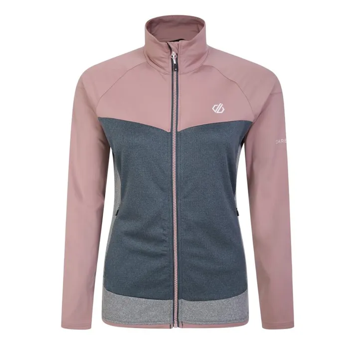 Dare 2b Elation II Recycled Core Stretch Orion Grey Dusty Rose Women Midlayers