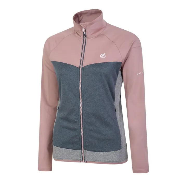 Dare 2b Elation II Recycled Core Stretch Orion Grey Dusty Rose Women Midlayers