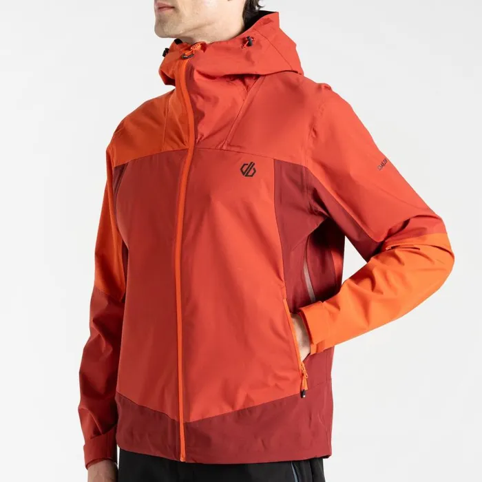 Dare 2b Endurance Waterproof Jacket Tuscan Syrah Red Men Waterproof Jackets