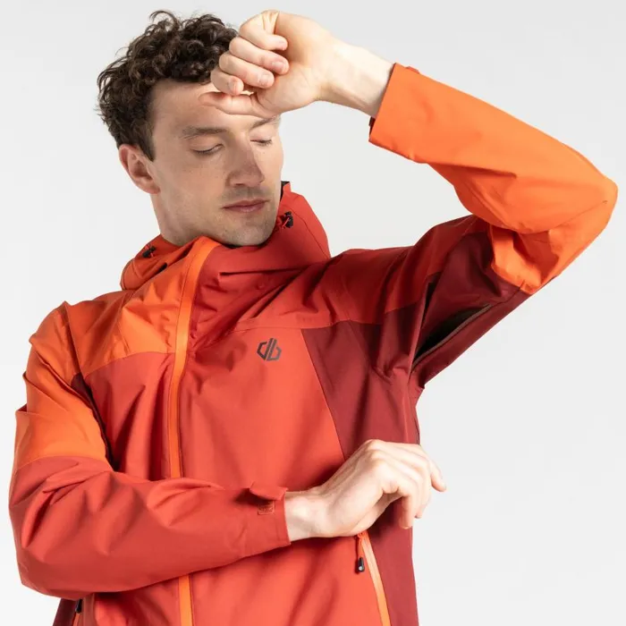 Dare 2b Endurance Waterproof Jacket Tuscan Syrah Red Men Waterproof Jackets