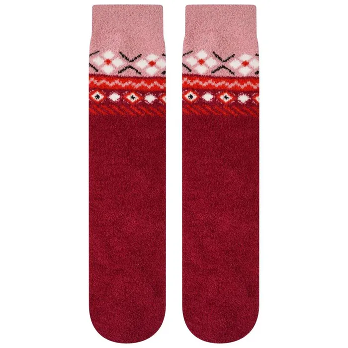 Dare 2b Festivity Fluffy Sock Beetroot Women Socks