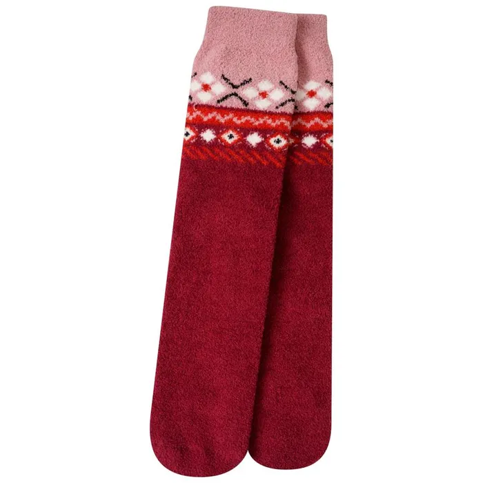 Dare 2b Festivity Fluffy Sock Beetroot Women Socks
