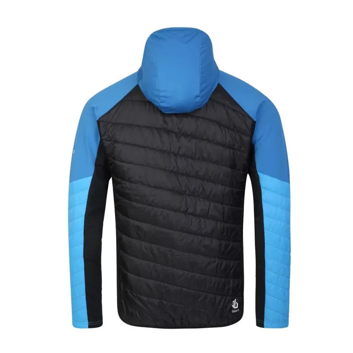 Dare 2b Gendarme Wool Padded Hybrid Jacket Deep Water Black Men Softshell Jackets