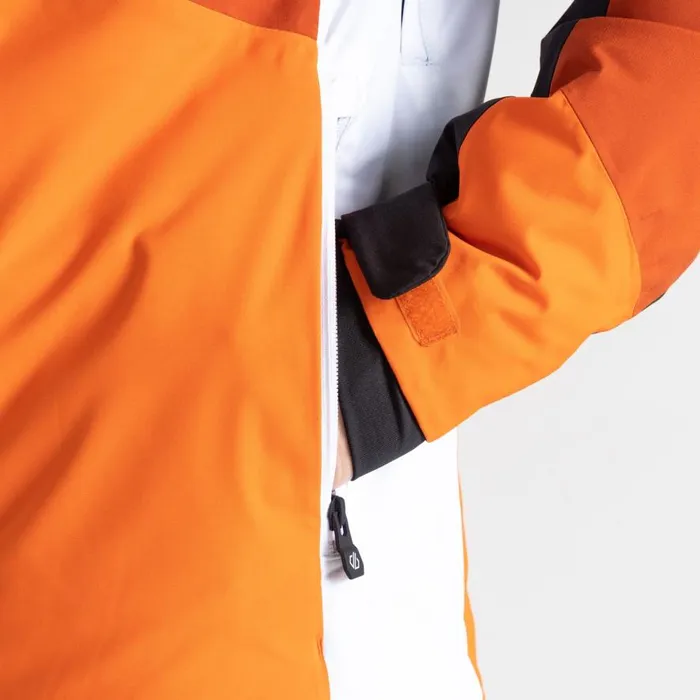 Dare 2b Halfpipe Ski Jacket Puffins Orange Black Men Ski Jackets