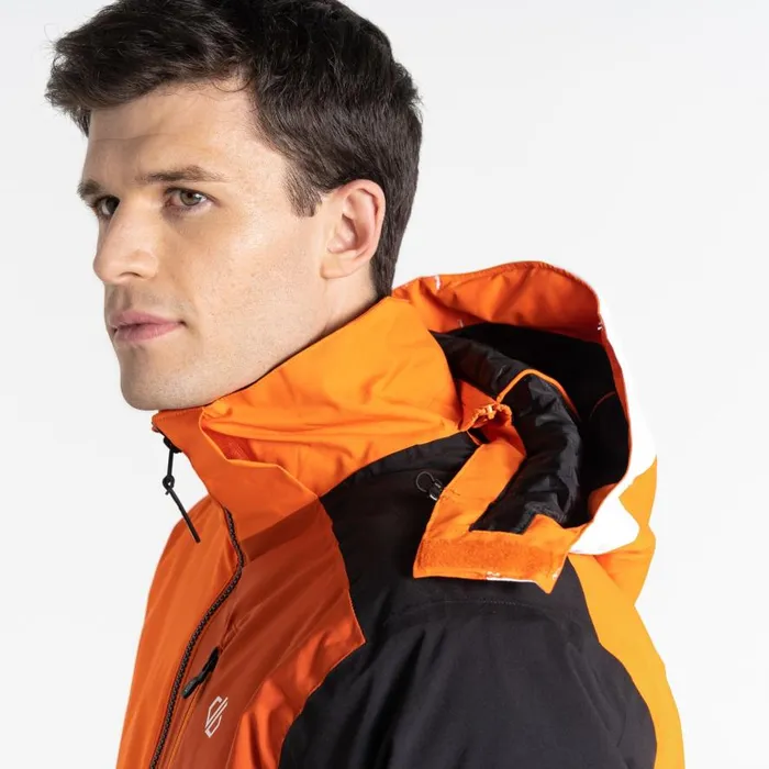 Dare 2b Halfpipe Ski Jacket Puffins Orange Black Men Ski Jackets