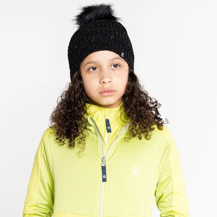 Dare 2b Hastily Core Recycled Stretch Midlayer Wild Lime Marl Kids Fleece