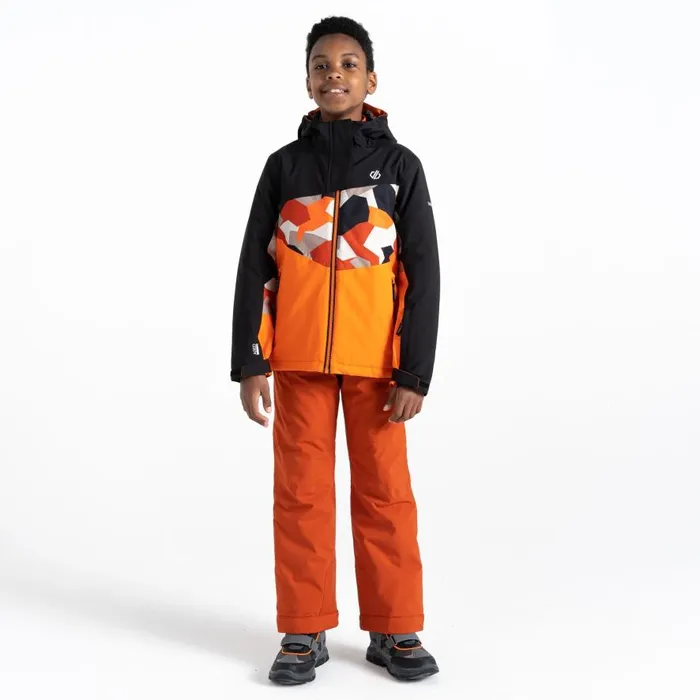 Dare 2b Humour II Ski Jacket Orange Black Camo Kids Insulated Jackets