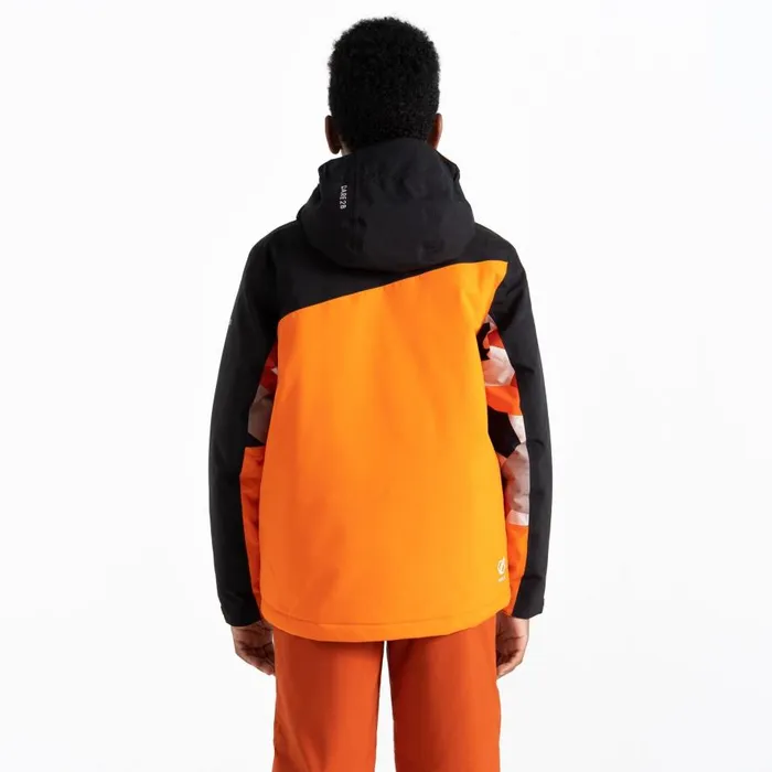 Dare 2b Humour II Ski Jacket Orange Black Camo Kids Insulated Jackets
