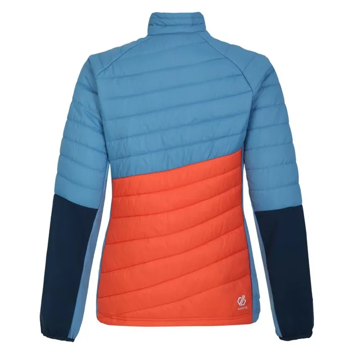 Dare 2b Lexan Hybrid Jacket Orange Moonlight Denim Women Lightweight Jackets